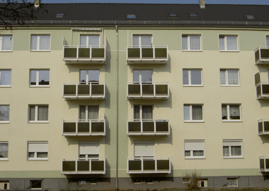 Geschosswohnungsbau Haus 3, Deutschland - Frontansicht